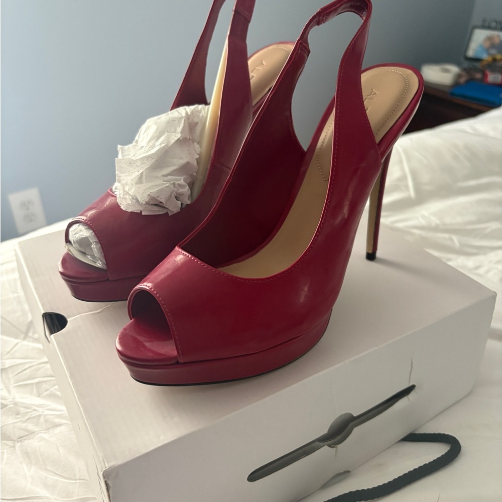 Aldo Red Stiletto Heels